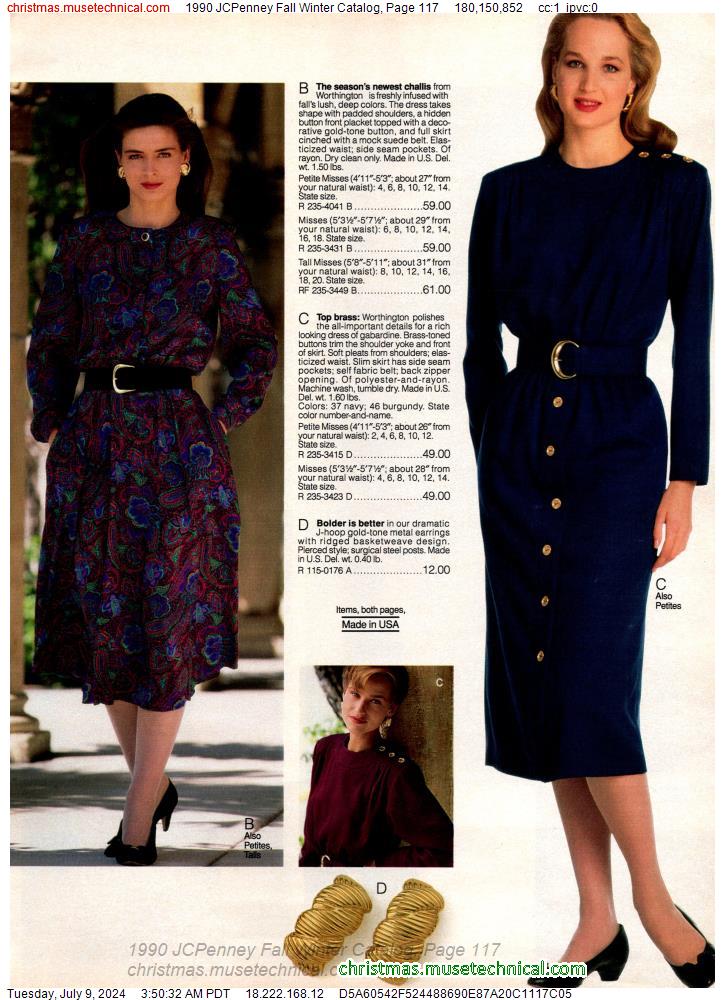 1990 JCPenney Fall Winter Catalog, Page 117