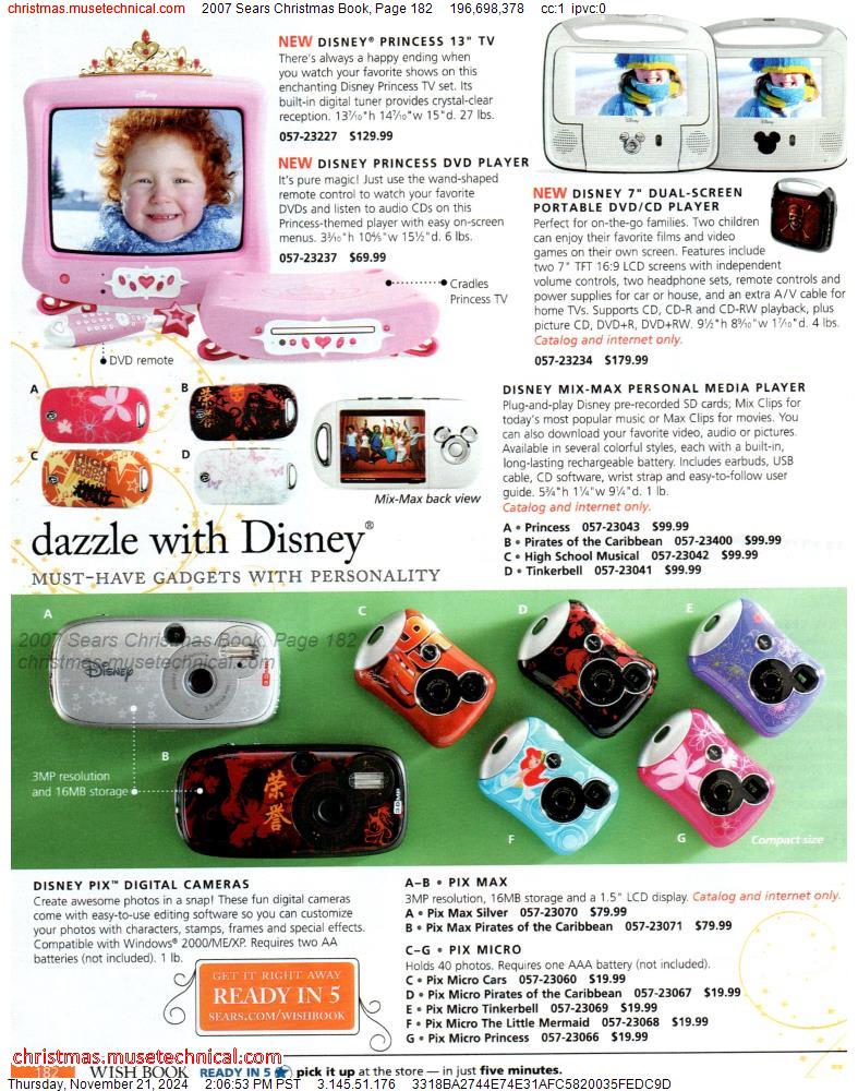 2007 Sears Christmas Book, Page 182