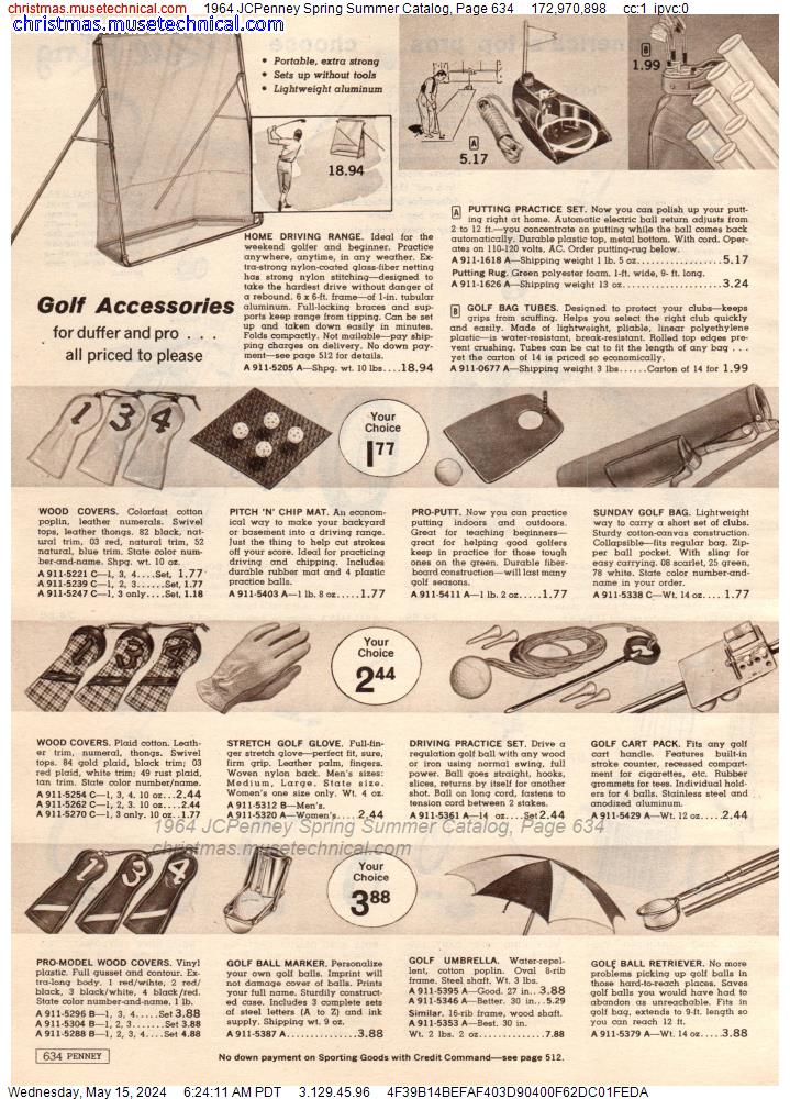 1964 JCPenney Spring Summer Catalog, Page 634