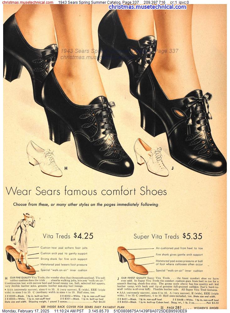 1943 Sears Spring Summer Catalog, Page 337