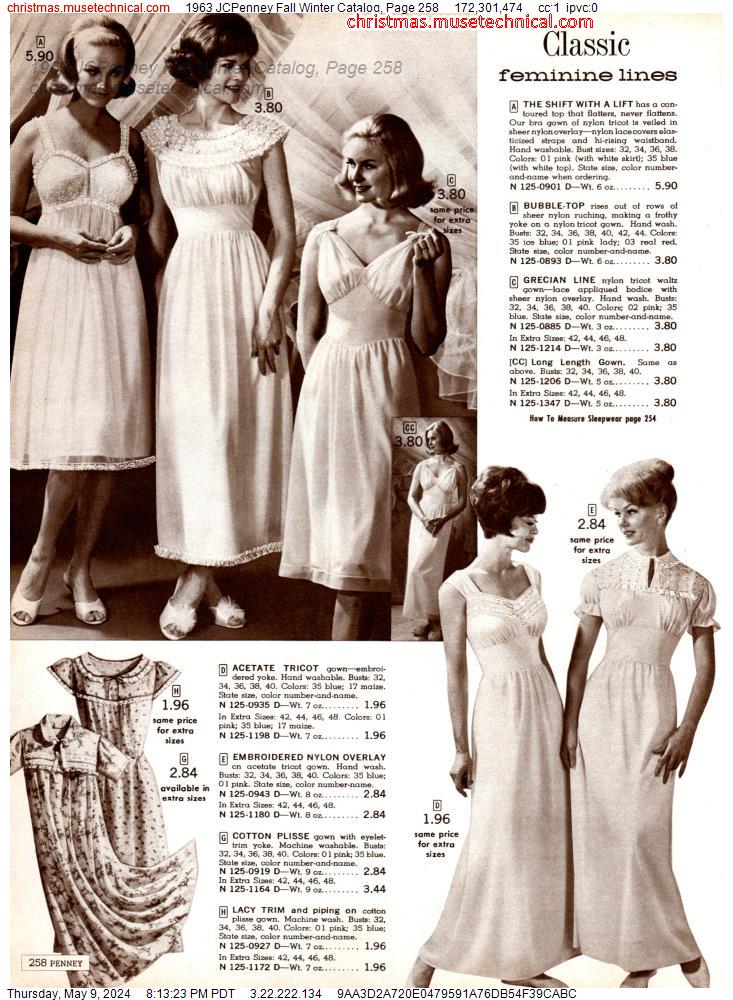 1963 JCPenney Fall Winter Catalog, Page 258