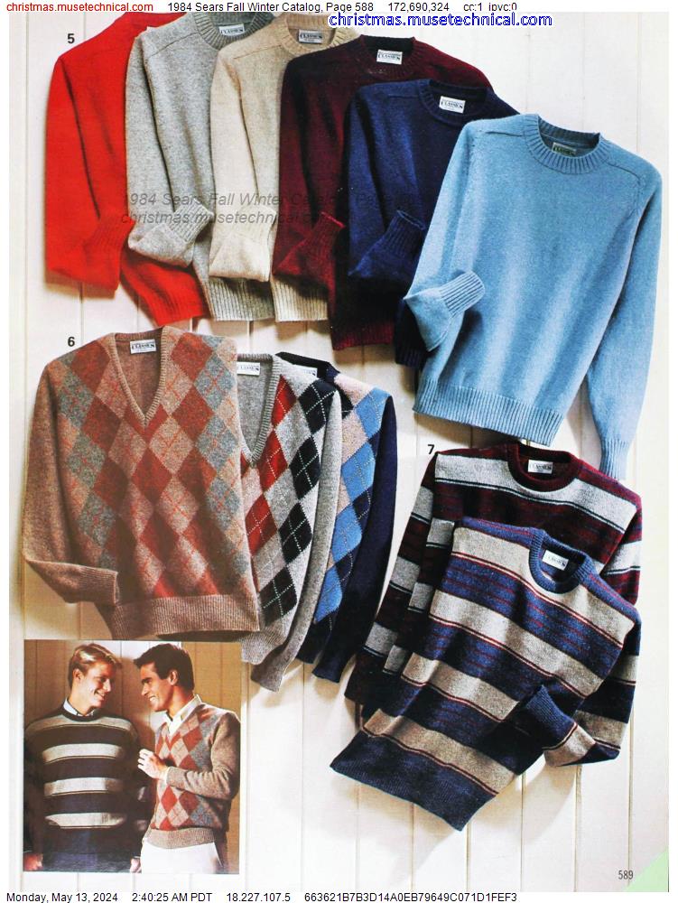 1984 Sears Fall Winter Catalog, Page 588
