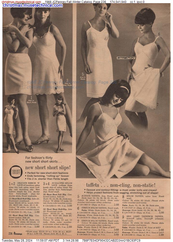 1966 JCPenney Fall Winter Catalog, Page 236