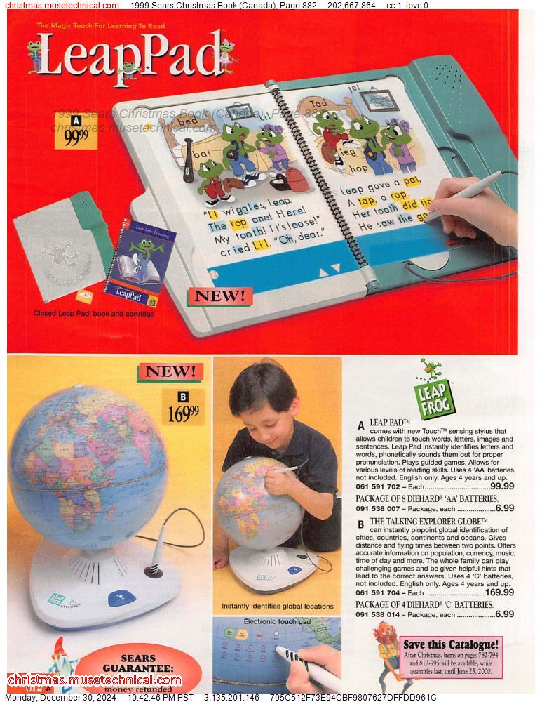 1999 Sears Christmas Book (Canada), Page 882