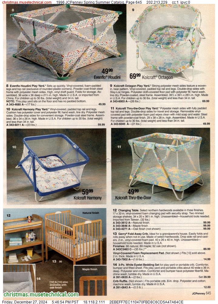 1996 JCPenney Spring Summer Catalog, Page 645