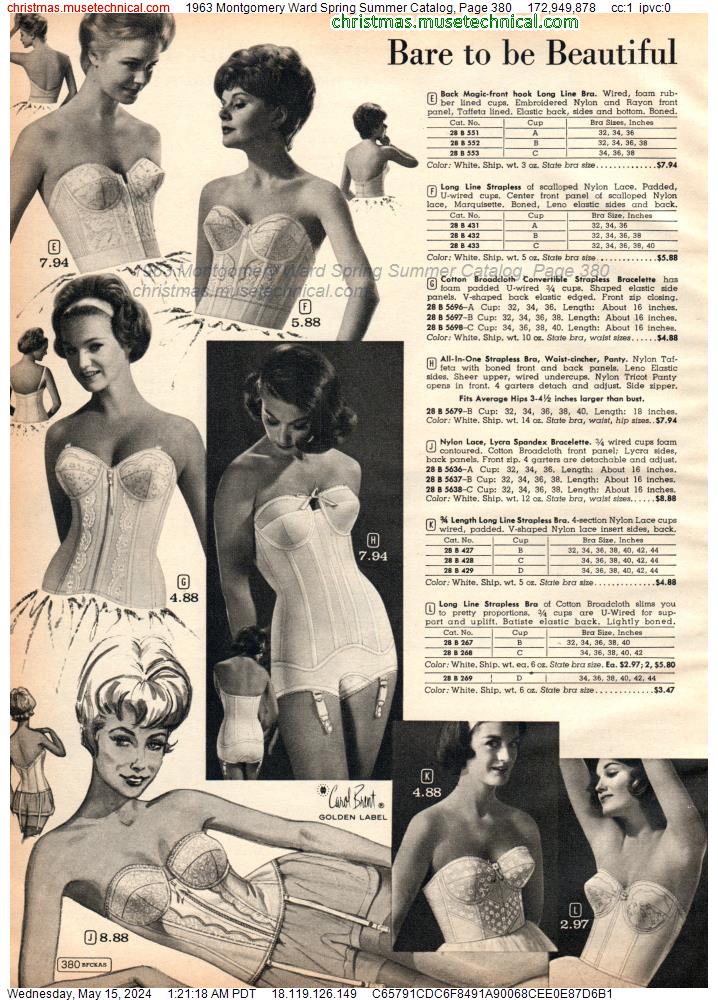 1963 Montgomery Ward Spring Summer Catalog, Page 380