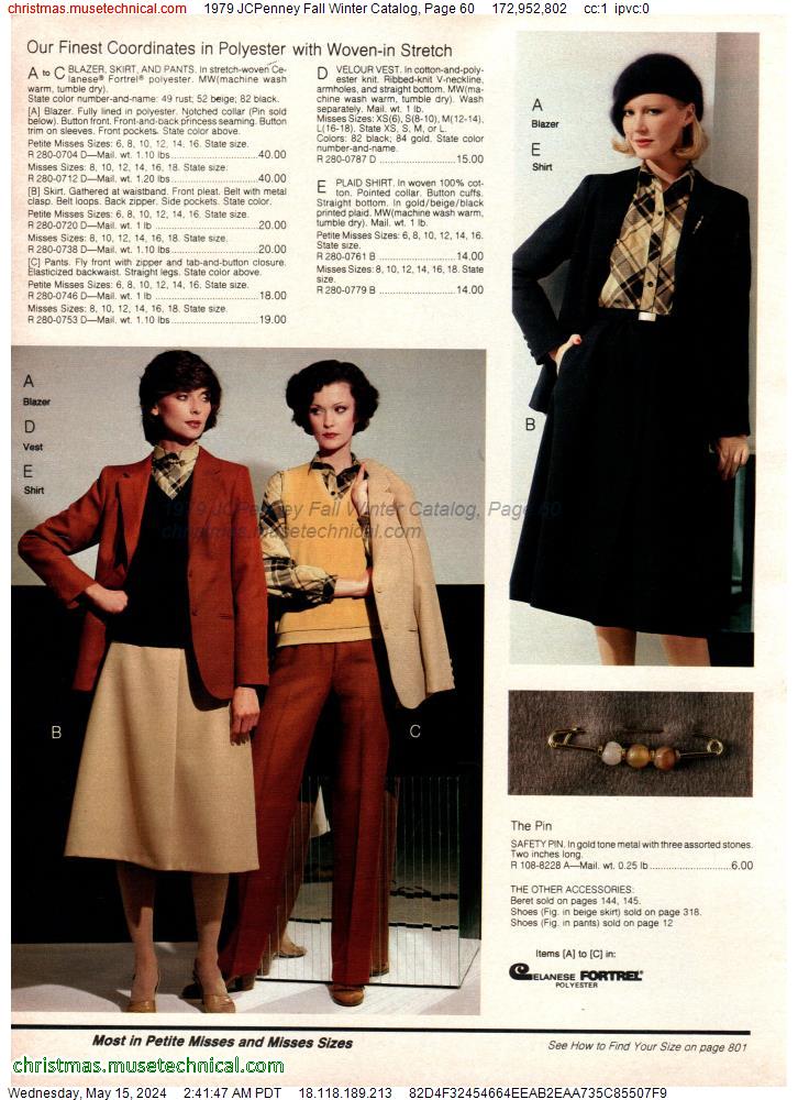 1979 JCPenney Fall Winter Catalog, Page 60