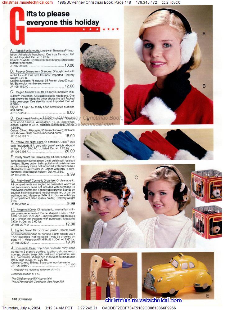 1985 JCPenney Christmas Book, Page 148
