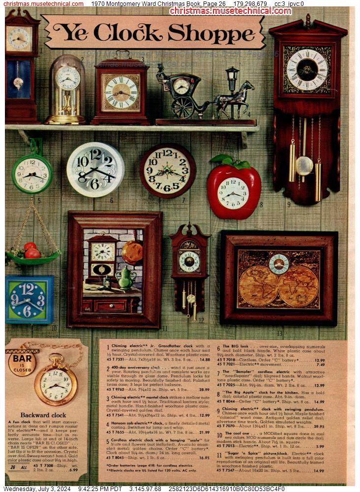 1970 Montgomery Ward Christmas Book, Page 26