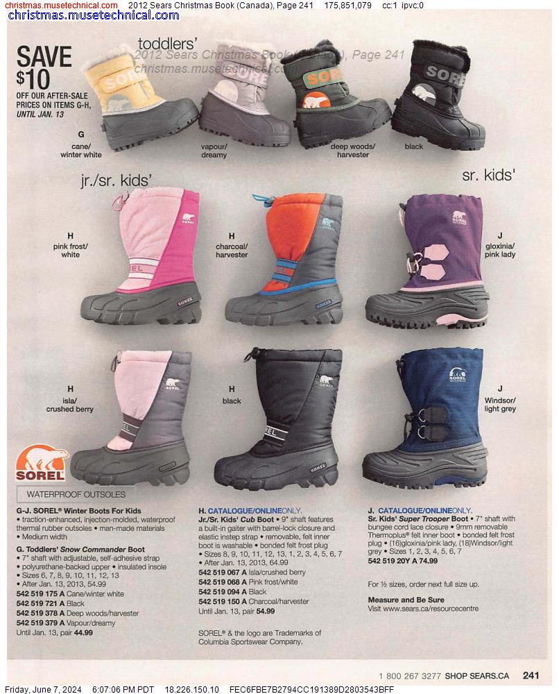 2012 Sears Christmas Book (Canada), Page 241