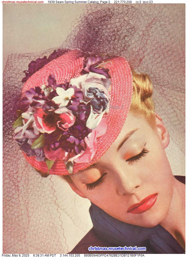 1939 Sears Spring Summer Catalog, Page 2