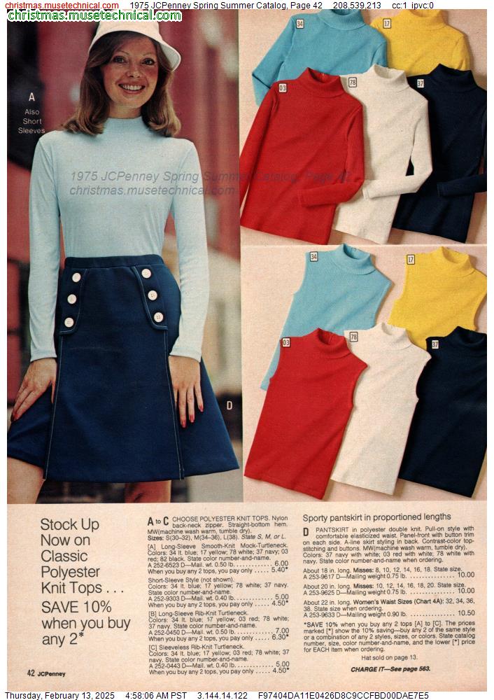 1975 JCPenney Spring Summer Catalog, Page 42