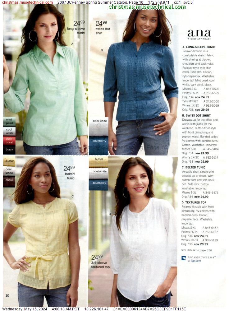 2007 JCPenney Spring Summer Catalog, Page 10