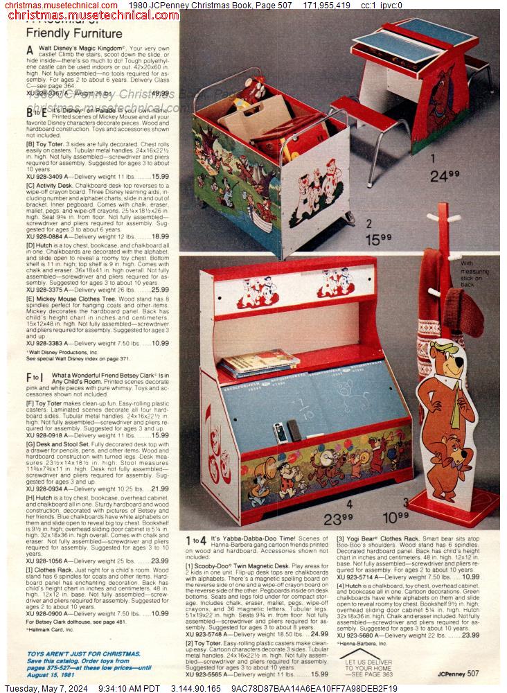 1980 JCPenney Christmas Book, Page 507