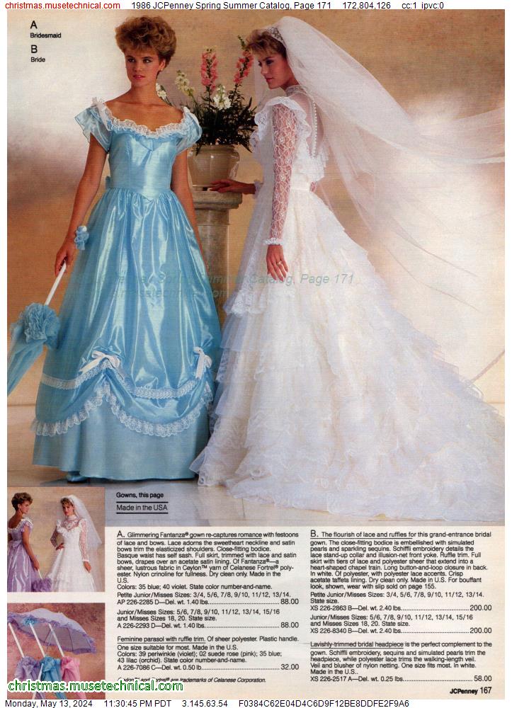 1986 JCPenney Spring Summer Catalog, Page 171