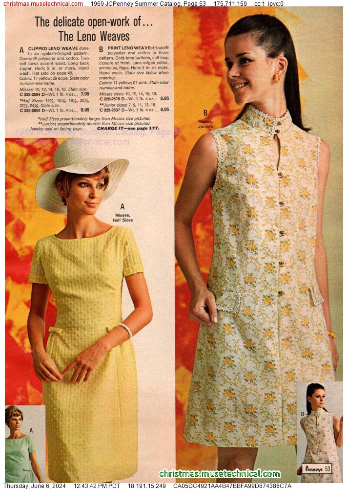 1969 JCPenney Summer Catalog, Page 53