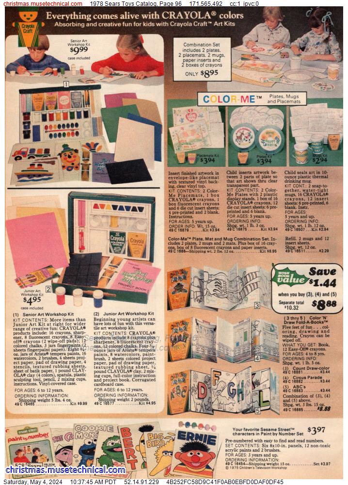 1978 Sears Toys Catalog, Page 96