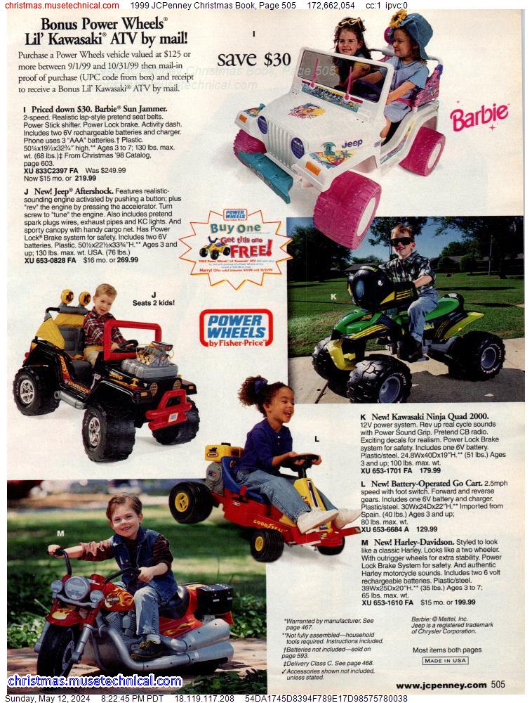 1999 JCPenney Christmas Book, Page 505