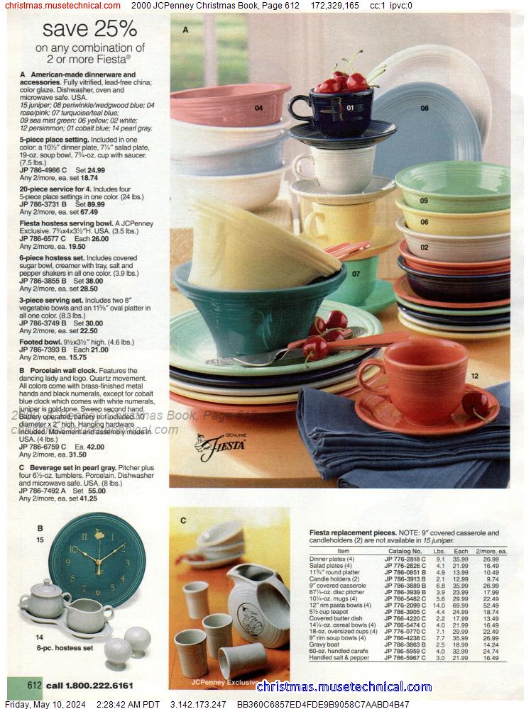 2000 JCPenney Christmas Book, Page 612