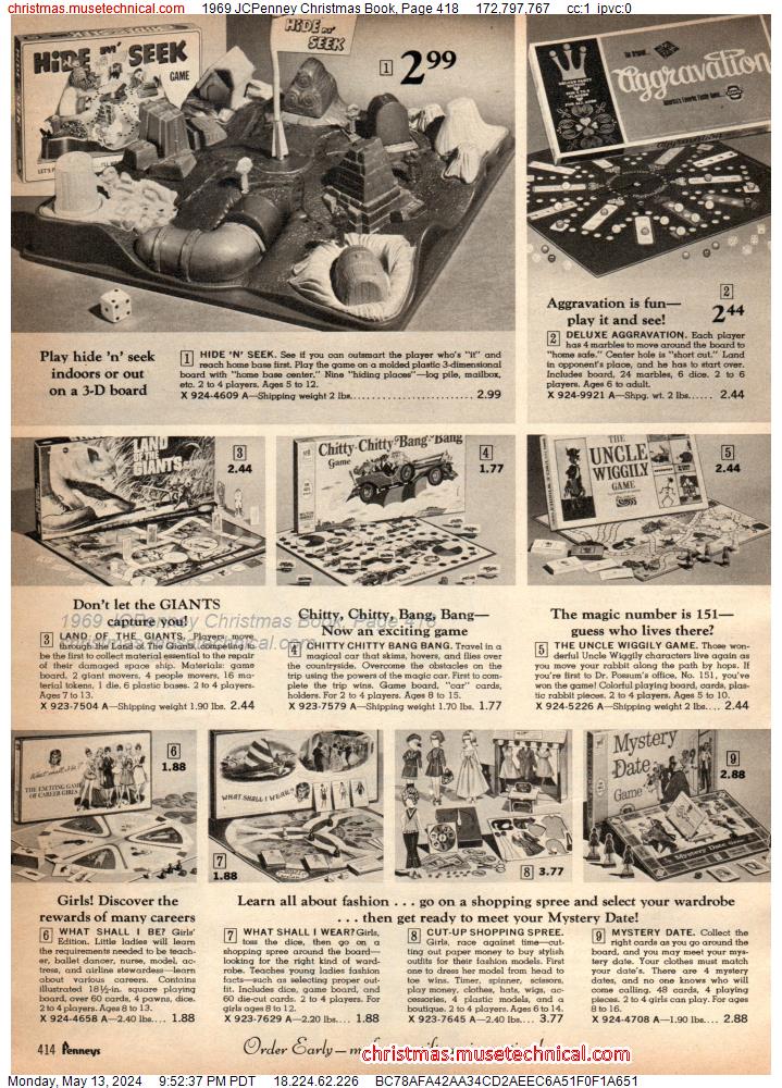 1969 JCPenney Christmas Book, Page 418