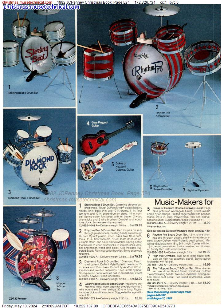 1982 JCPenney Christmas Book, Page 524