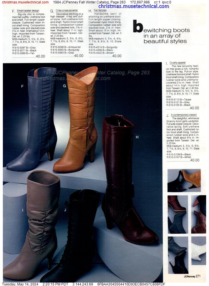 1984 JCPenney Fall Winter Catalog, Page 263