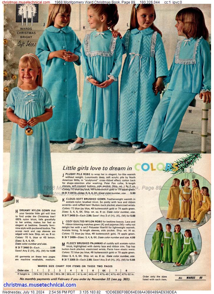 1968 Montgomery Ward Christmas Book, Page 89