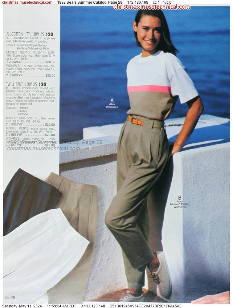 1992 Sears Summer Catalog, Page 28