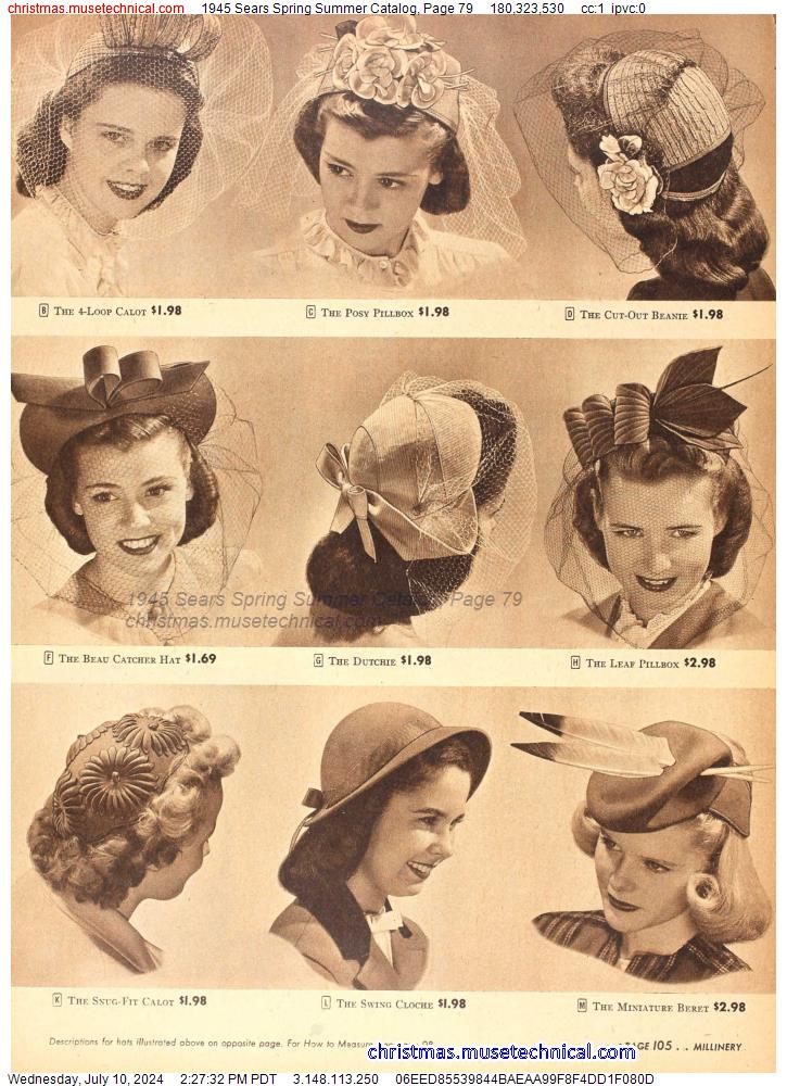 1945 Sears Spring Summer Catalog, Page 79