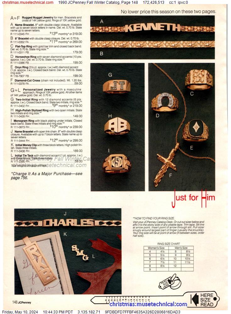 1990 JCPenney Fall Winter Catalog, Page 148