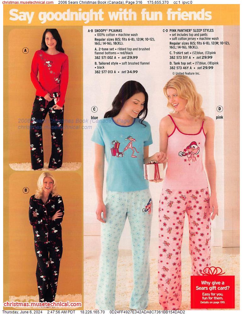2006 Sears Christmas Book (Canada), Page 316