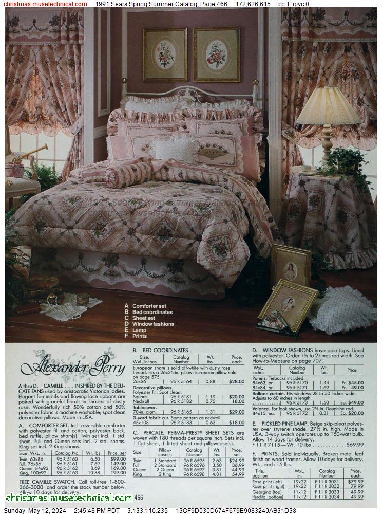 1991 Sears Spring Summer Catalog, Page 466