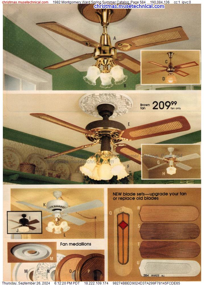 1982 Montgomery Ward Spring Summer Catalog, Page 584