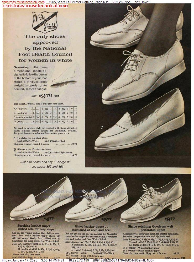 1965 Sears Fall Winter Catalog, Page 631