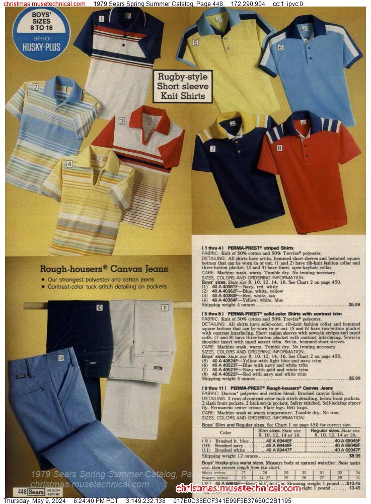 1979 Sears Spring Summer Catalog, Page 448