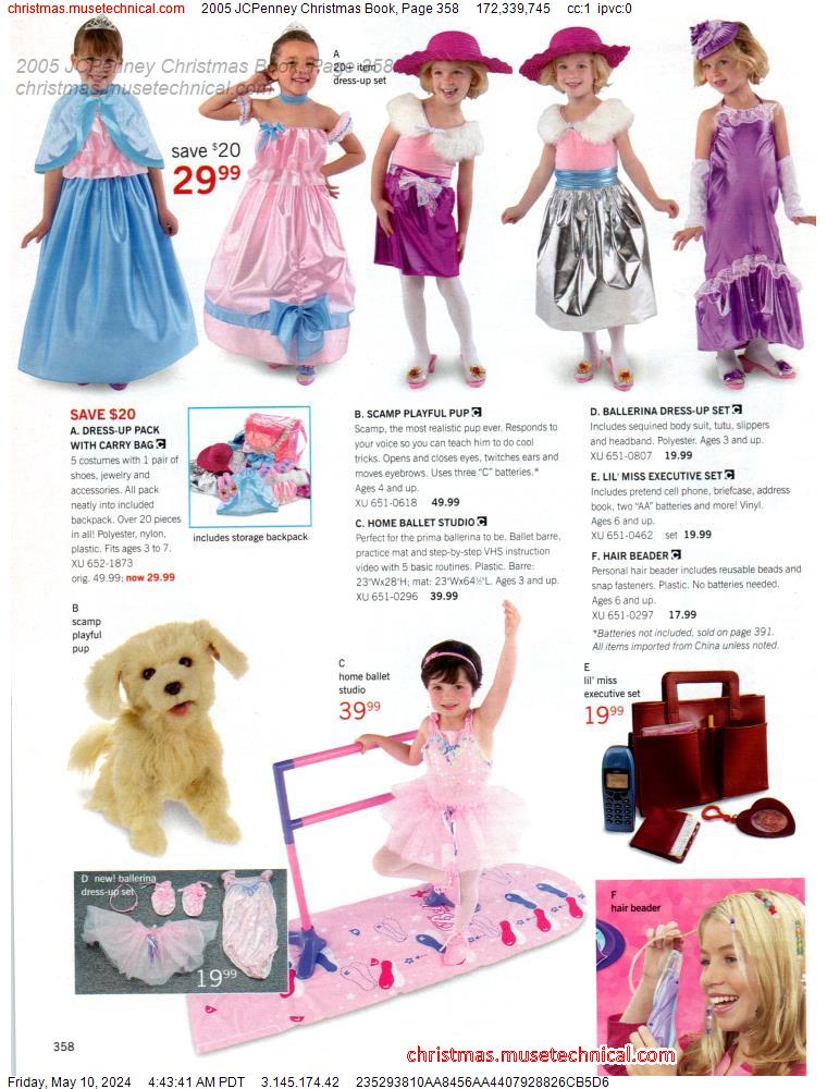 2005 JCPenney Christmas Book, Page 358