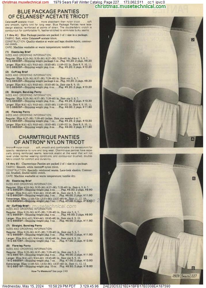 1979 Sears Fall Winter Catalog, Page 227