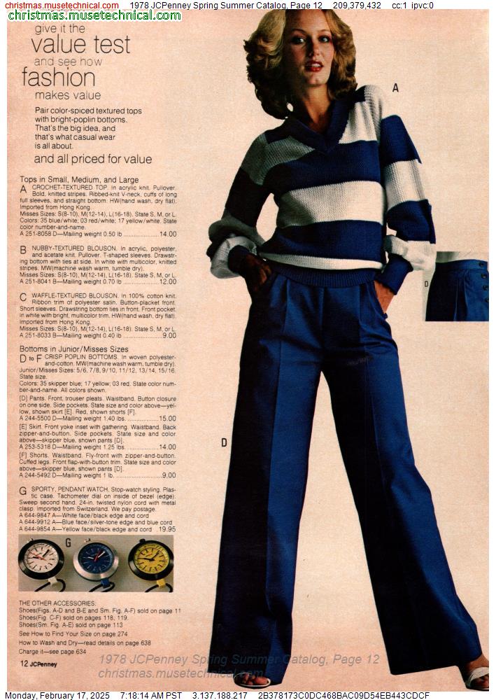 1978 JCPenney Spring Summer Catalog, Page 12