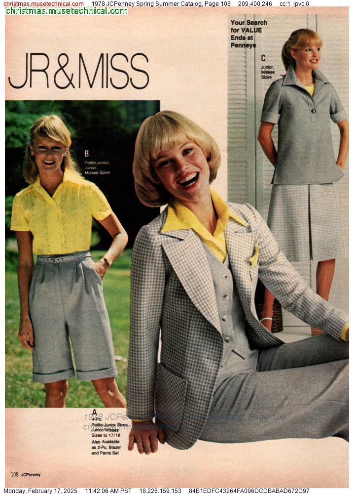 1978 JCPenney Spring Summer Catalog, Page 108