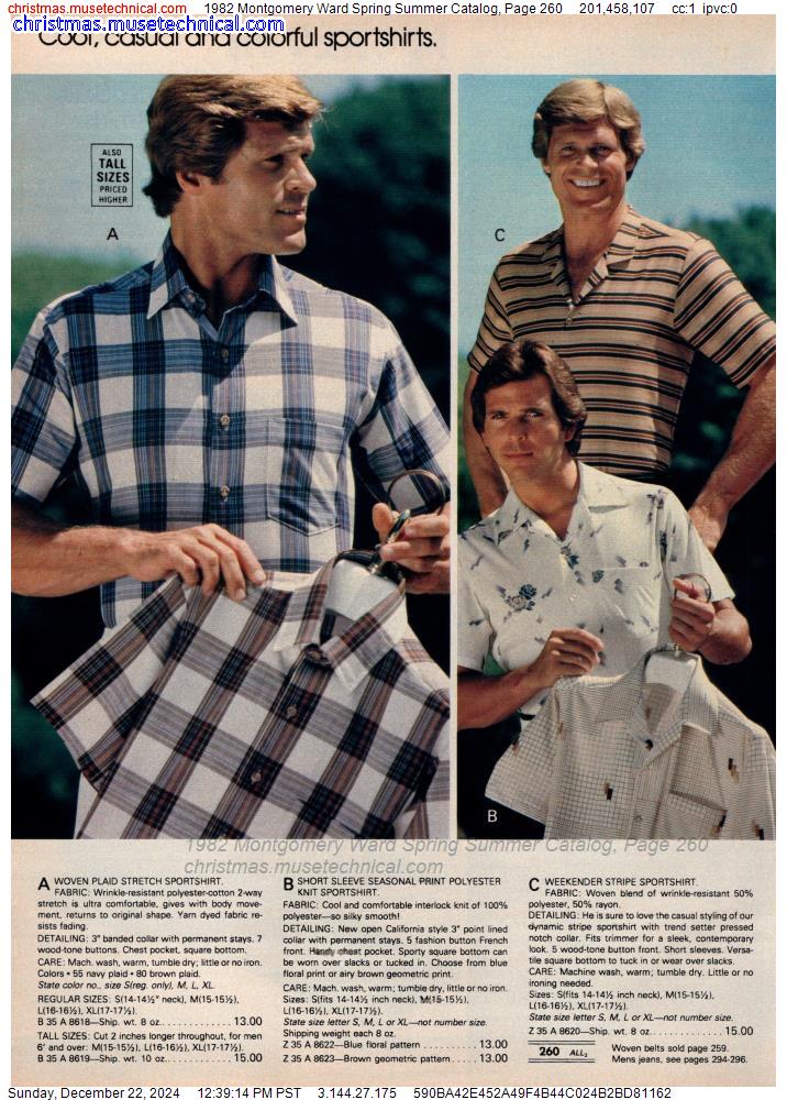 1982 Montgomery Ward Spring Summer Catalog, Page 260