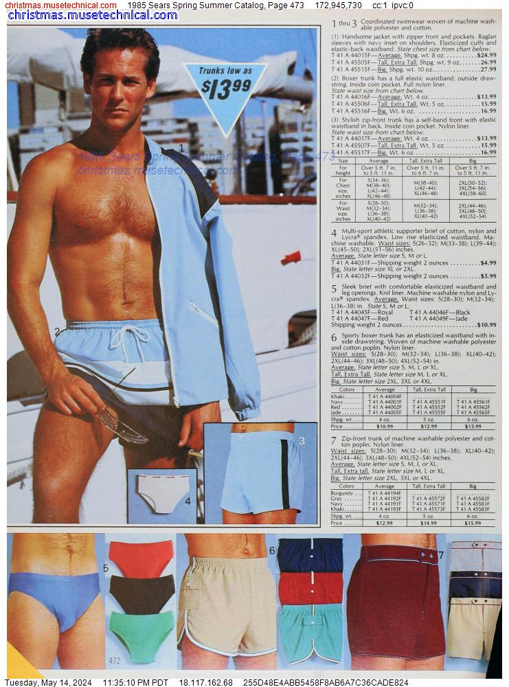 1985 Sears Spring Summer Catalog, Page 473