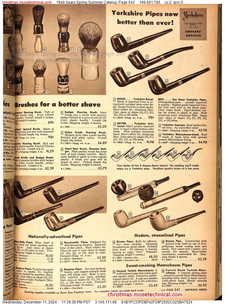 1948 Sears Spring Summer Catalog, Page 543