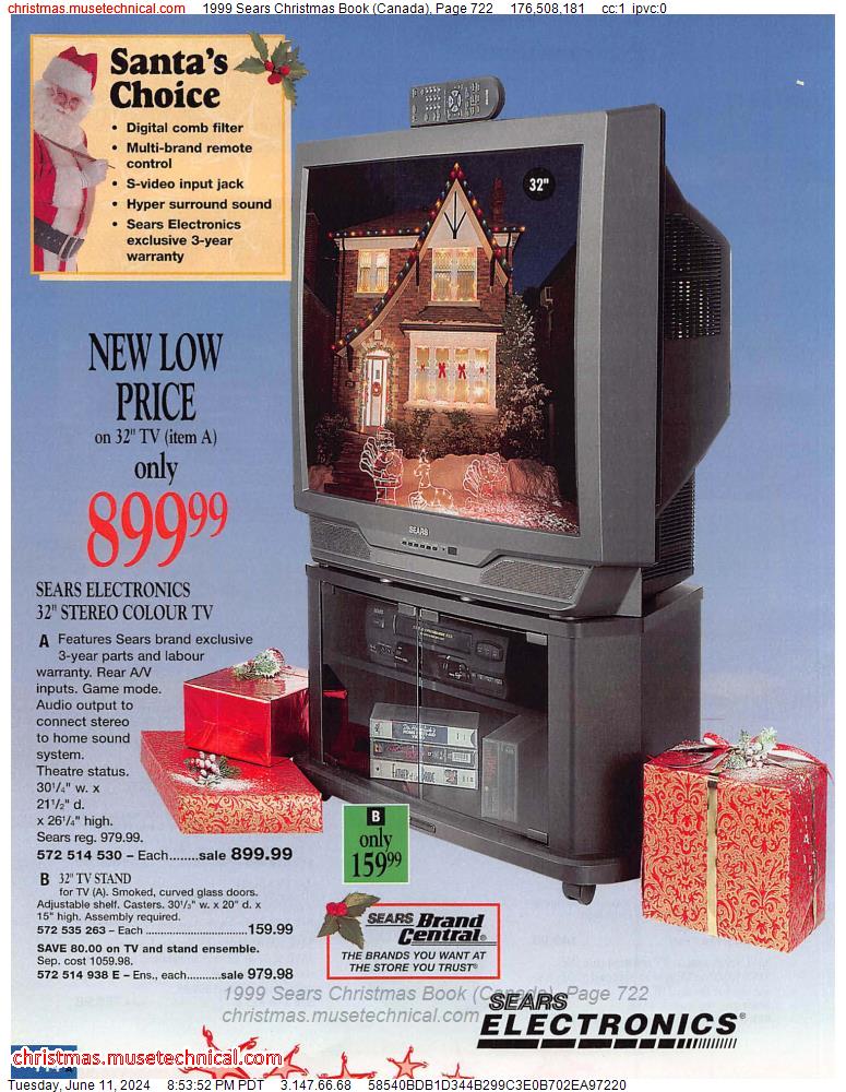 1999 Sears Christmas Book (Canada), Page 722