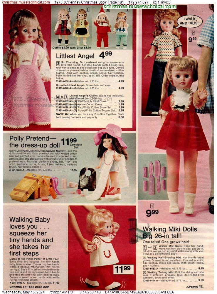 1975 JCPenney Christmas Book, Page 481