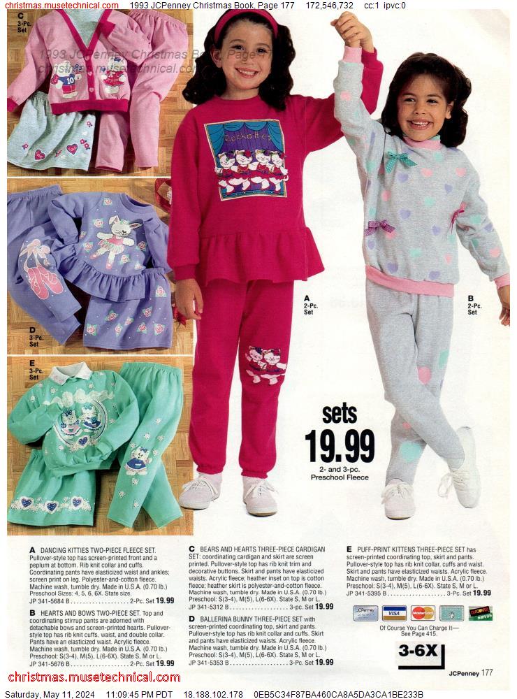 1993 JCPenney Christmas Book, Page 177