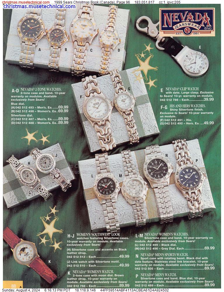 1999 Sears Christmas Book (Canada), Page 96