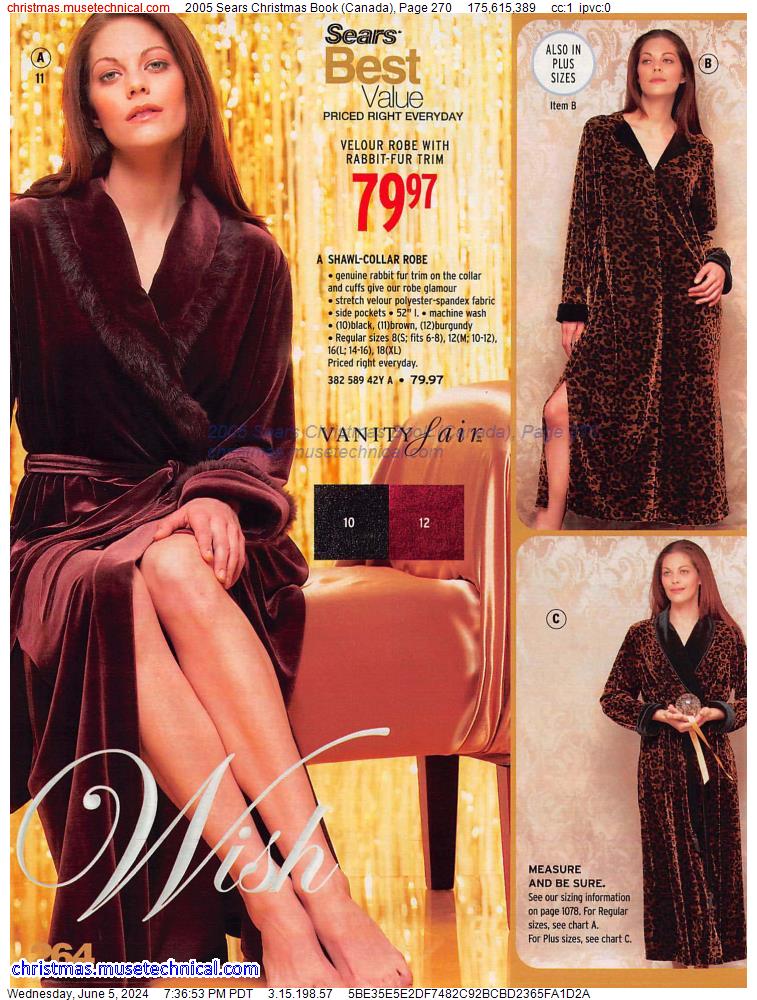 2005 Sears Christmas Book (Canada), Page 270