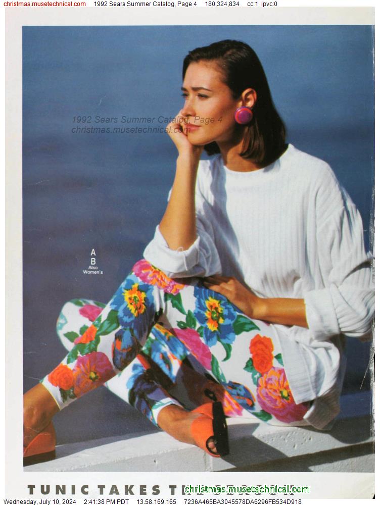 1992 Sears Summer Catalog, Page 4