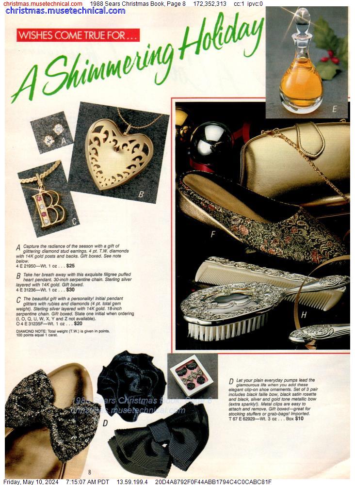 1988 Sears Christmas Book, Page 8