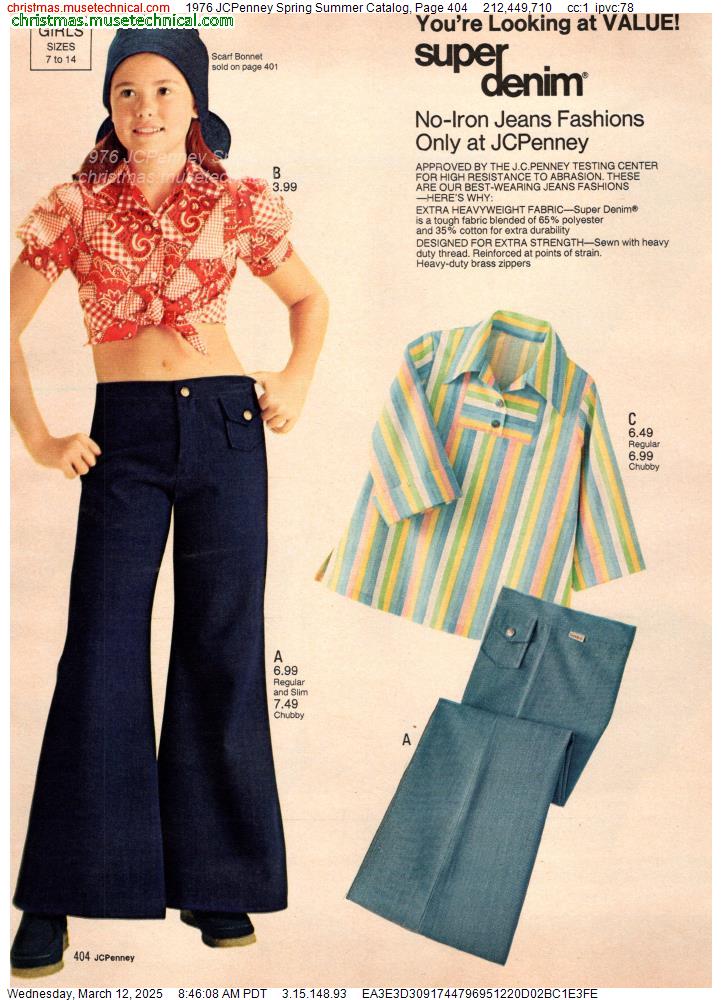 1976 JCPenney Spring Summer Catalog, Page 404